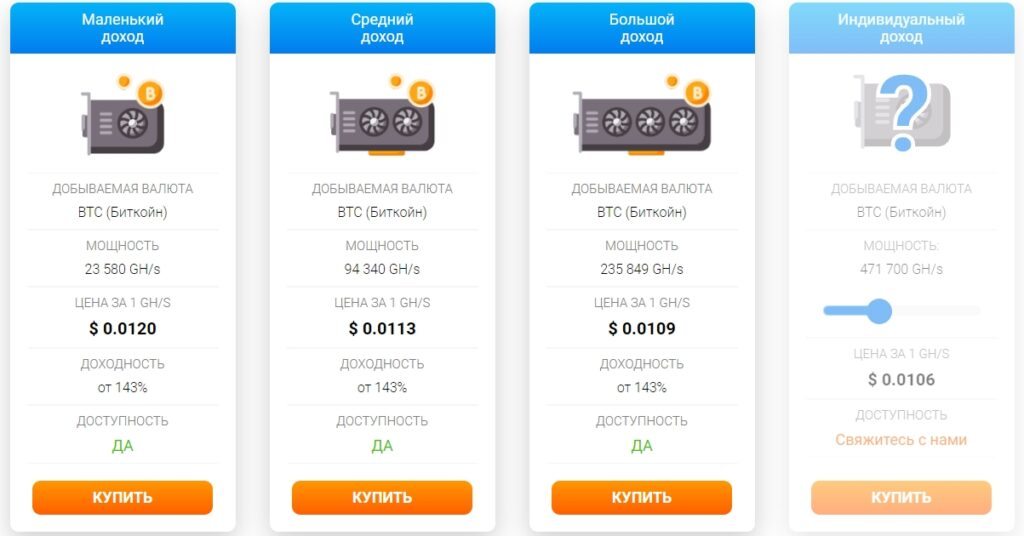 Облачный майнинг Биткоинов 2022 год. Доходность и окупаемость.